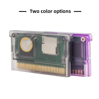 SCFW V1.5 Mini SC Card 1000+ in 1 Flash GBA Card for GBA GBC GB NES with Adapter with 8G TF Card Game Console Accessories