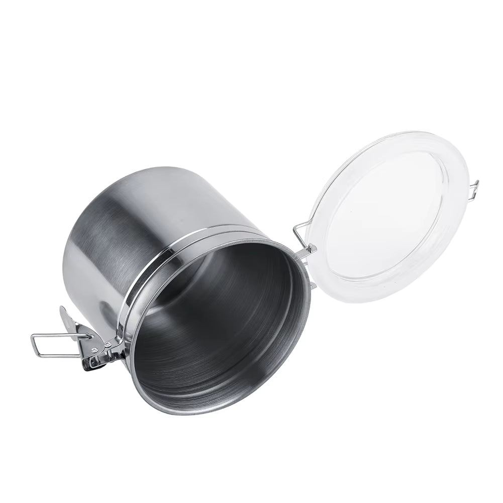Coffee Container Stainless Steel Vacuum Sealed Coffee Beans Storage Jar for Home Kitchen 800/1100/1450/1800Ml Optional