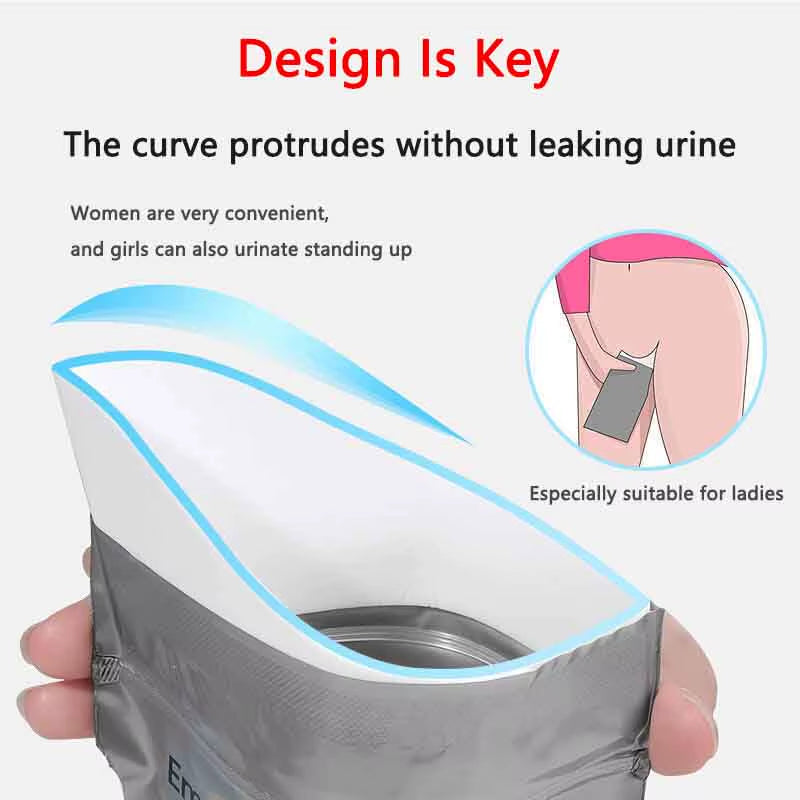 Camping Emergency Urinate Bags Disposable Piss Bags Travel Mini Mobile Toilet Portable Urine Bag Baby Vomiting Bag