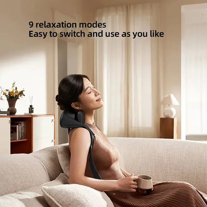New  Mijia Smart Shoulder and Neck Massager Spa-Level Warm Heat Compress Shoulder and Neck Massager for Mi Home App