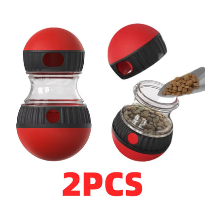 Interactive Dog Toy for Small Medium Large Dogs Cats Treat Dispenser Leaking Food Slow Feeder Pets Ball Toys Labrador Supplies