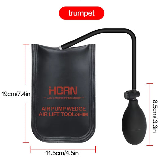 Air Pump Wedges Inflatable Airbag for Door Windows Car Powerful Installation Alignment Repair Tool Door Window Installation