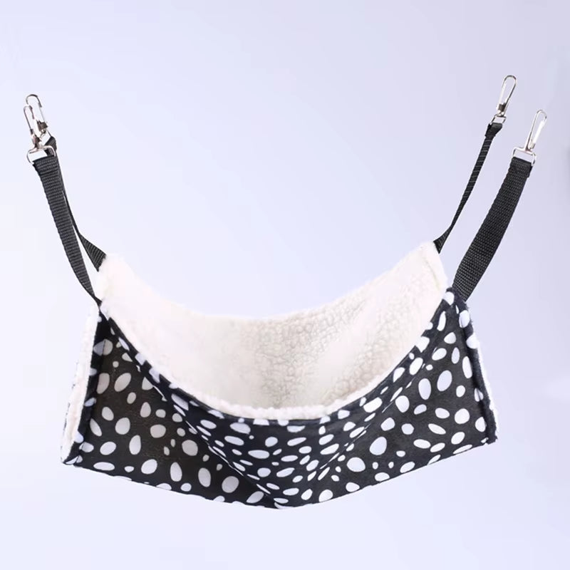 Cozy Double Rabbit Puppy Cat Hammock Winter Warm Pet Bed House for Cats Kitten Kedi Casa Para Gato Chinchillas Mascotas Supplies