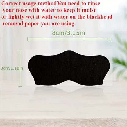 50/100PCS Unisex Blackhead Remove Mask Nasal Strips Shrink Cleansing Pore Nose Black Head Remove Stickers Skin Care Mask Patch