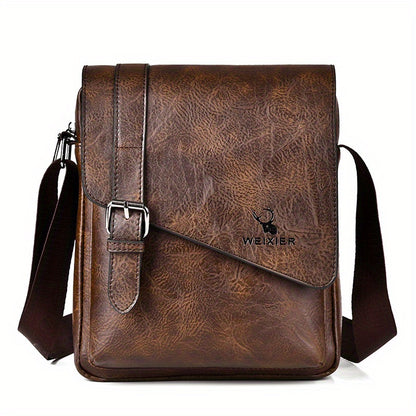 Spring & Summer Pu Leather Shoulder Messenger Bag, Casual Fashion Handbag Beauty Fashion