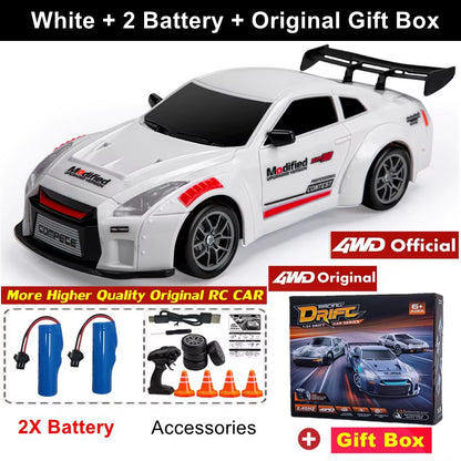 New  Remote Control Drift Car Full Size 1:24 Mini Remote Control Racing Car Model 2.4G Radio High Speed RC Car Boy Toy Gift