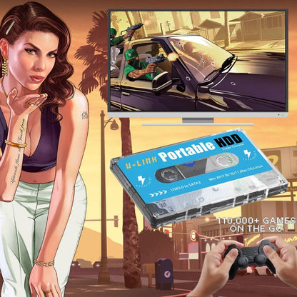 U-Link Portable HDD Super Console APE'S HUT