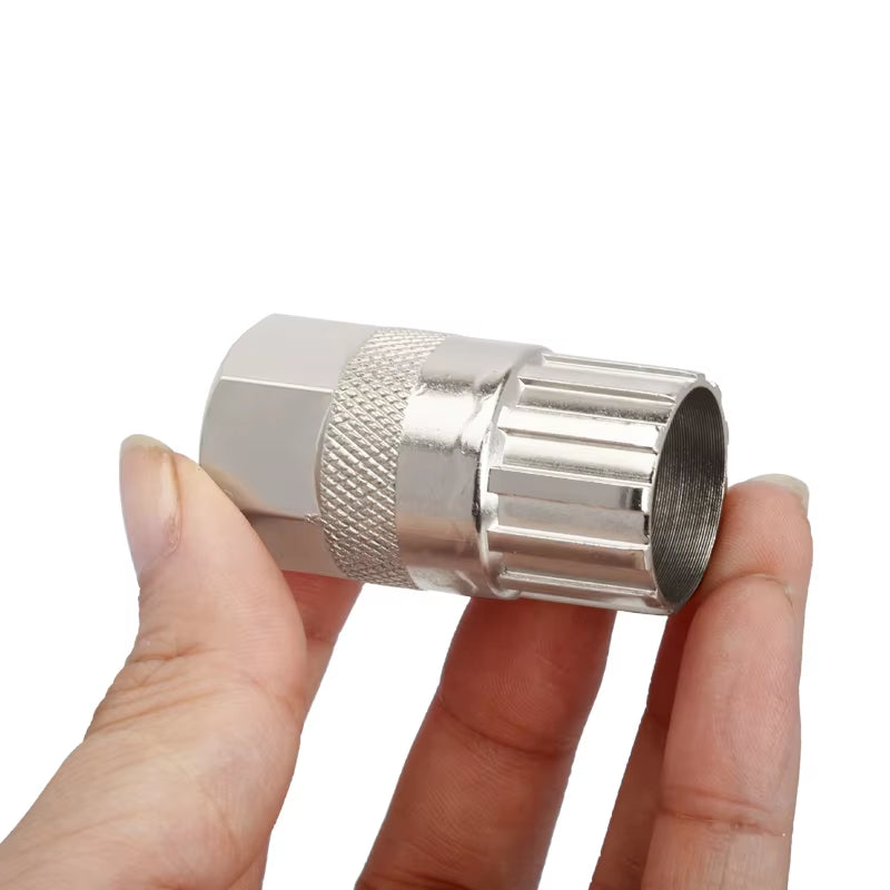 Bicycle Freewheel Sprocket Remover 12 Teeth Road MTB Mountain Bike Rear Hub Cog Flywheel Overhaul Extractor Repair Socket Tools
