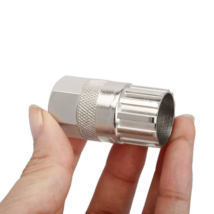 Bicycle Freewheel Sprocket Remover 12 Teeth Road MTB Mountain Bike Rear Hub Cog Flywheel Overhaul Extractor Repair Socket Tools