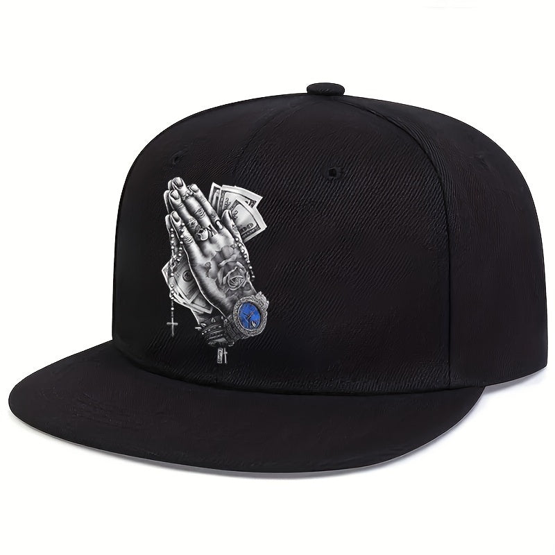 1pc Hip Hop Trendy Adjustable Cap, Street Fashion Sport Unisex Adjustable Baseball Hat, For Daily Wear Beauty World Shop