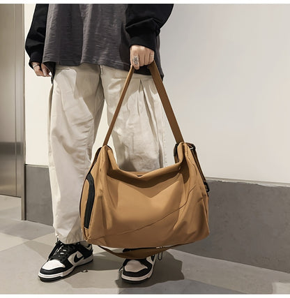 Men's Large Sling Bag, Sport Travel Shoulder Bag, Crossbody Bag For Hanging Out & Daily Commute Beauty World Shop