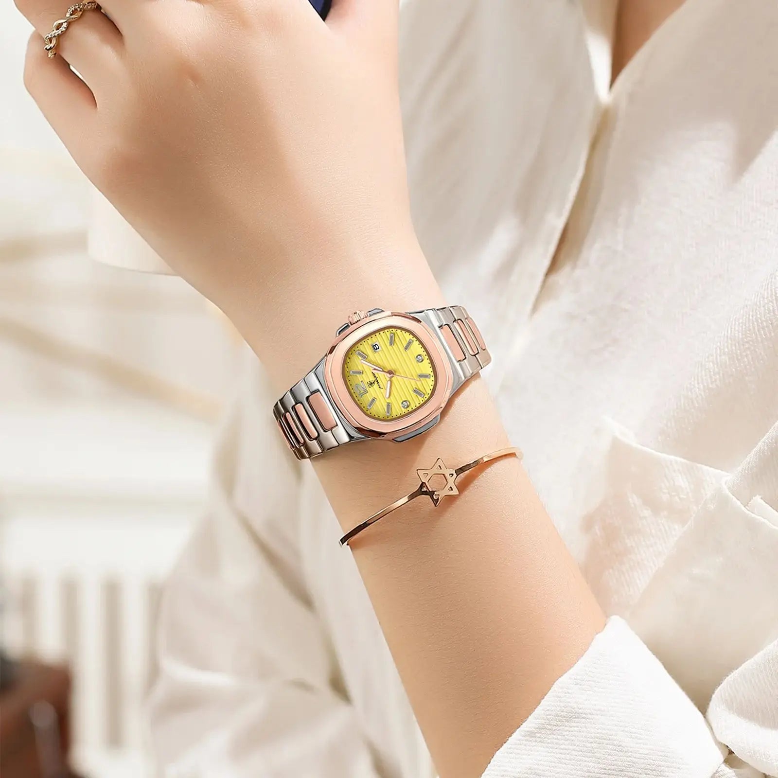 Luxury Woman Watch Sports Quartz Ladies Watch for Women Waterproof Luminous Date Female Clock Dress Women'S Watches+Box