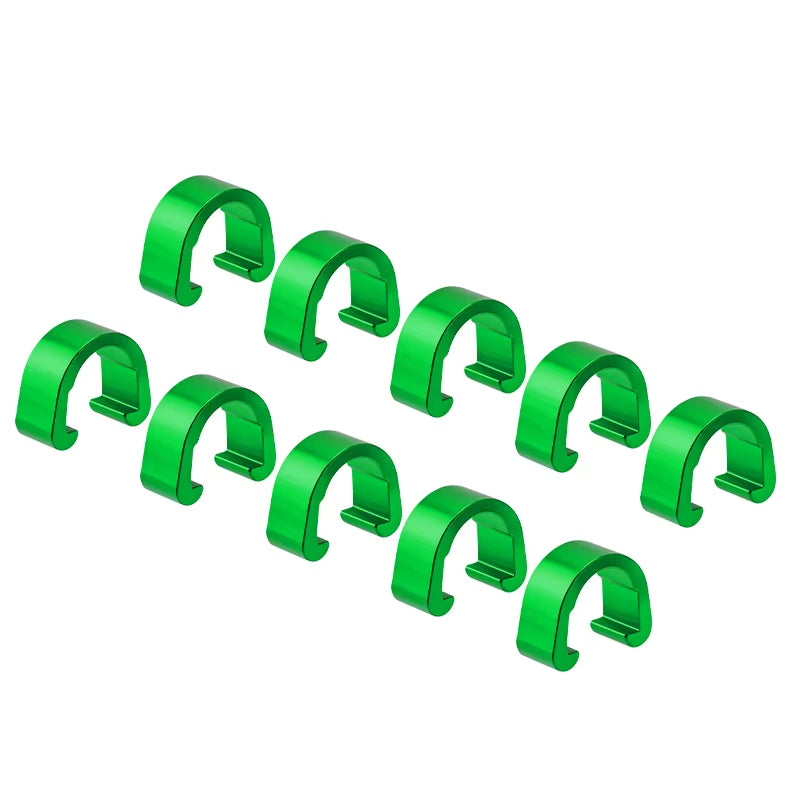 10Pcs MTB Bike Bicycle Frame U Buckle for Brake Cable Housing Hose Tube Shifter Cable Guides Button Fixed Tubing Clips