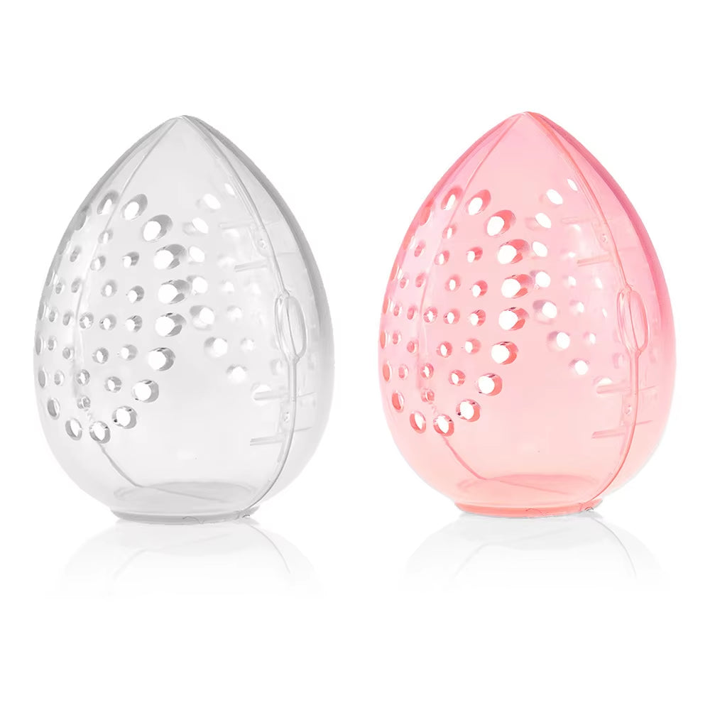 Makeup Sponge Case Beauty Blender Holder Puff Case Make up Accessories Cosmetics Holder Empty Cosmetic Transparent Puffs Box