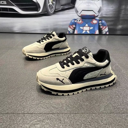 Casual Shoes Men'S Sports Shoes Summer Casual Thick Soled Men'S Shoes Soft and Comfortable Non-Slip Outdoor Fashion Board Shoes
