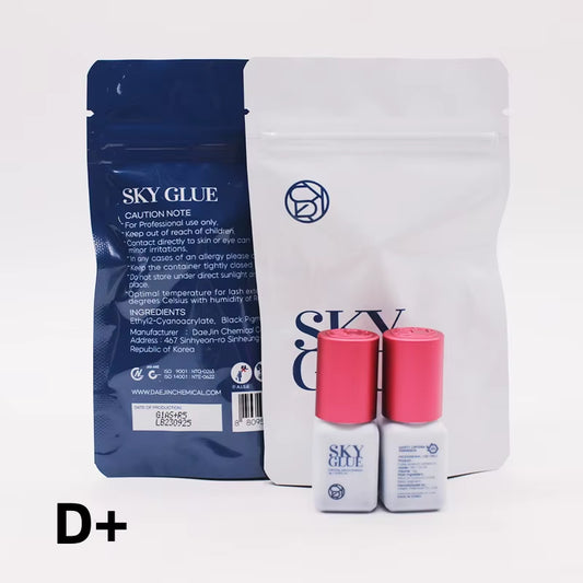 1Pcs 5G Sky D+ Glue 1S Fast Dry Strong False Eyelash Extension Glue Adhesive Low Smell No Irritation Lashes Glue Makeup Tools