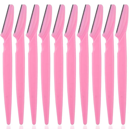 3/4/10Pcs Eyebrow Trimmer Face Blade Shaver Portable Eye Brow Epilation Hair Removal Safety Eyebrow Cutting Woman Makeup Tools