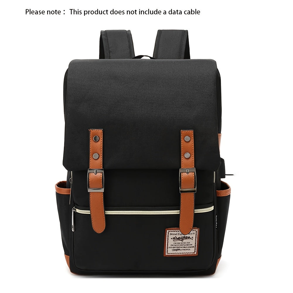Business Laptop Backpack Casual School Bag for Men and Women, Tear-Resistant Unique Travel Backpack Suitable for Up to 15.6-Inch Laptops Beauty Fashion