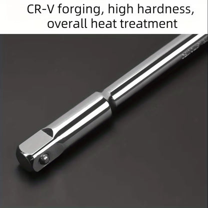 Multifunctional T-Handle Socket Wrench Set, Interchangeable Sockets and Lever Bar, Easy to Use Hand Tool for Repair Work