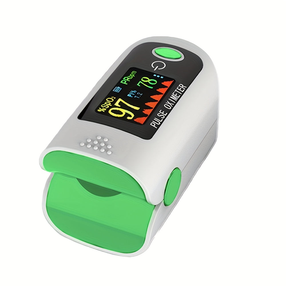 CHANG KUN Digital Fingertip Pulse Oximeter With Blood Oxygen Sensor, Monitor SpO2 And Heart Pulse Rate And Perfusion Index For Home Use Or Sport Battery Powered Beauty World Shop