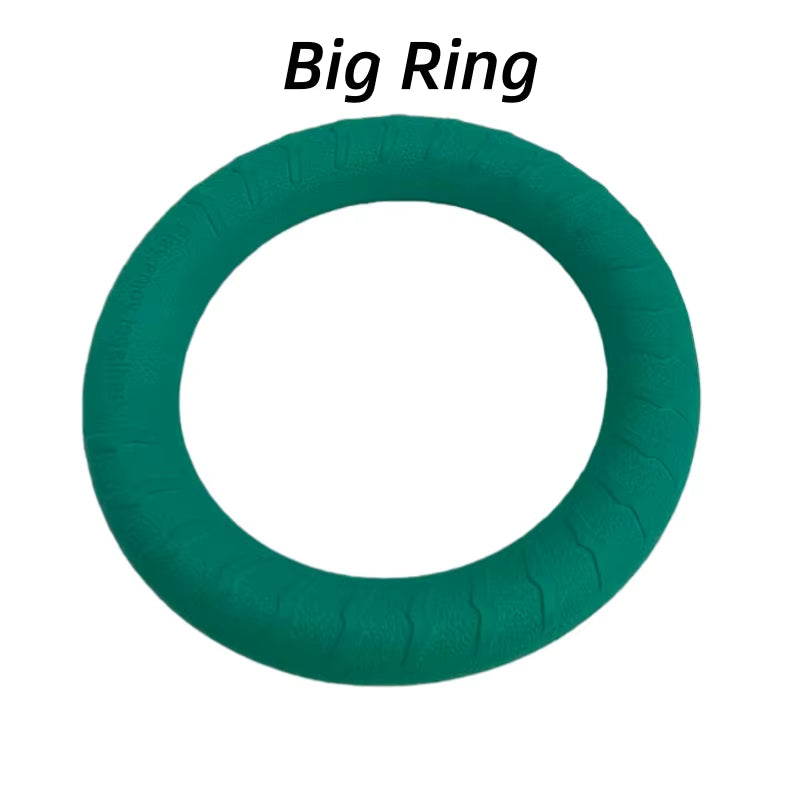 EVA Pet Toy Ball Dog Floating Ball Training Dog Pull Ring Bite Resistant Teething Pet Ball Rope Ball Foam Bite Resistant Dog Toy