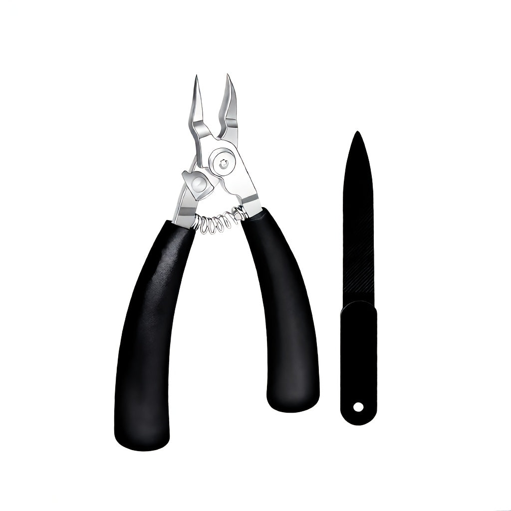 Multi-Functional Stainless Steel Toenail Scissors for Sharp And Precise Design for Thick/embedded Nails, Ergonomically Friendly, Safe T*, Professional Beauty Accessories, High-quality Beauty Products, Elderly Nail Care, Pet N Beauty World Shop