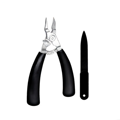 Multi-Functional Stainless Steel Toenail Scissors for Sharp And Precise Design for Thick/embedded Nails, Ergonomically Friendly, Safe T*, Professional Beauty Accessories, High-quality Beauty Products, Elderly Nail Care, Pet N Beauty World Shop