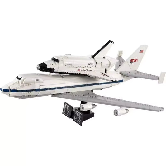 New ICONS Shuttle Carrier Aircraft 10360 Model Building Blocks Bricks DIY Creative Home Decor Bricks Toy Kid Christmas Gift