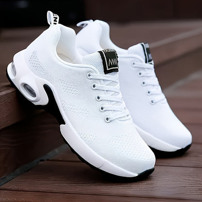 Lightweight Stylish Sneakers - Airy Mesh Comfort, Vibrant Monochrome - Ideal for Casual Sport & Outdoor Activities Beauty World Shop