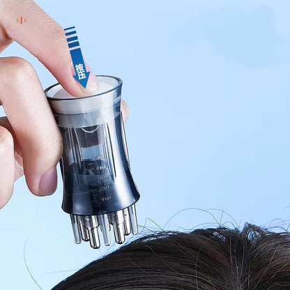 1Pcs Scalp Applicator Mini Portable Head Massager Roller Ball Brush Hair Growth Essential Oil Medicine Liquid Applicator Tools