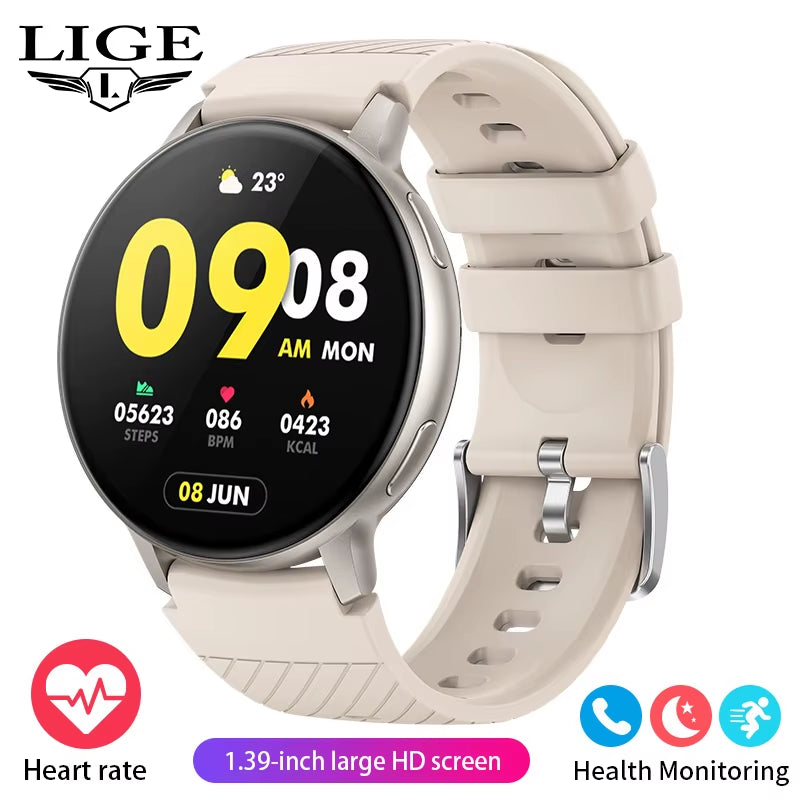 2025 Smart Watch Women Bluetooth Call Custom Dials Watches Blood Oxygen Monitor Sport Men Smartwatch Ladies for Android IOS