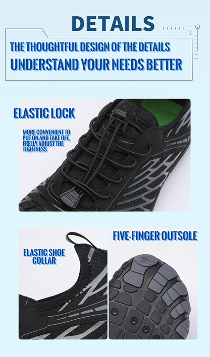 Men's Quick-Dry Barefoot Shoes, Lightweight Non-slip Sport Shoes, Perfect For Hiking, Fitness, And Swimming