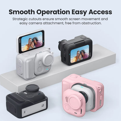 Silicone Protective Case for  GO Ultra Frame All-Round Protection Shell Cover for  GO Ultra Camera Accessories