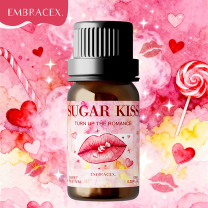 10 Ml Sugar Kiss Essential Oil Long Lasting Scent Valentine Essential Oil - Romantic Aromatherapy for Couples Gift to Lover