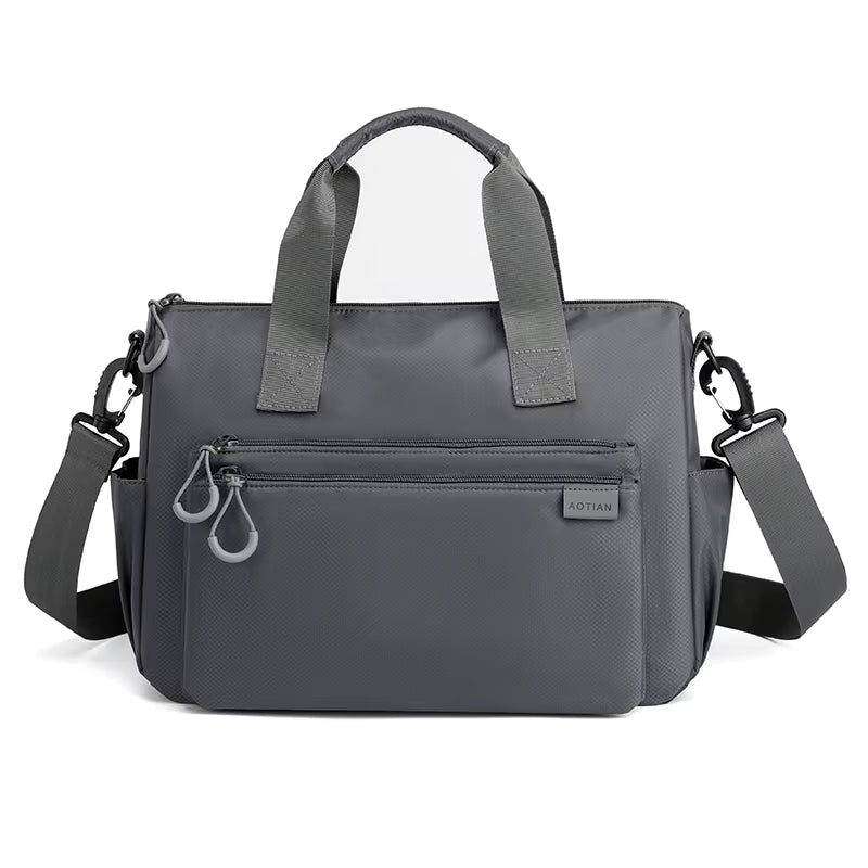 New Men'S Shoulder Bag High Quality Boys Crossbody Bag Man Messenger Bag Nylon Male Business Bolsas, Large and Small