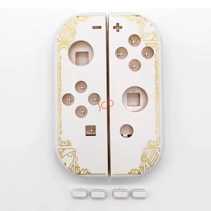 Cartoon Pattern Front Back with Middle Frame Shell Housing Case Plastic Cover for Nintend Switch NS Nxjoy-Con Joycon Controller