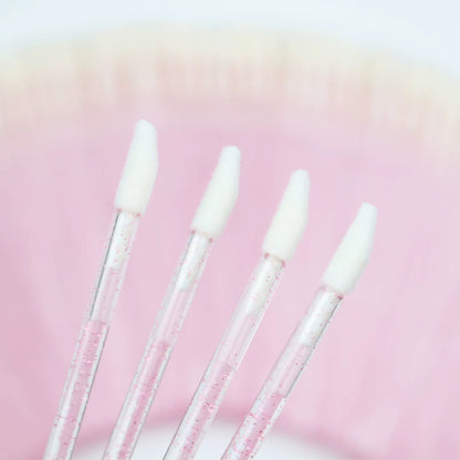 200Pcs Disposable Brushes Set Mascara Wands Lip Brushes Microbrush Applicator Swab for Eyelash Extension Eyebrow Makeup Tools