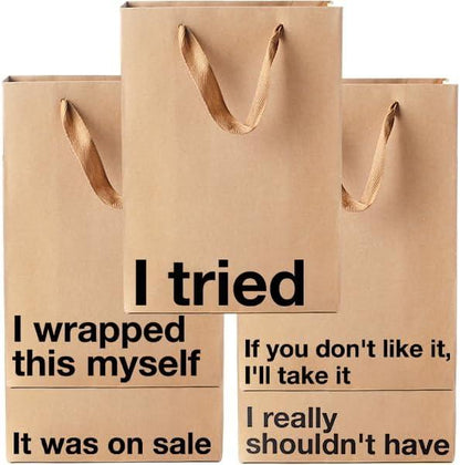 🔥😂MilkToast Snarky Gift Bag🎁Funny Gift Bags(✨5 pcs/Set) mysite