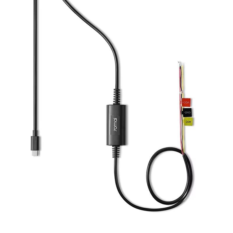 Original 70Mai Parking Surveillance Cable UP03 for 70Mai A810 A510 X800 X200 Omni M500 Hardwire Kit UP03 24H Parking Monitor