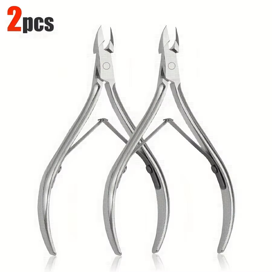 8/5/2/1Pc Stainless Steel Nail Clipper Scissors,Nail Care Kit, Dead Skin Remover Kit,Nail Exfoliator,Professional Dead Skin
