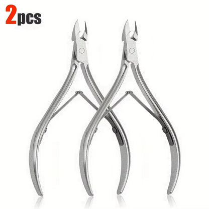 8/5/2/1Pc Stainless Steel Nail Clipper Scissors,Nail Care Kit, Dead Skin Remover Kit,Nail Exfoliator,Professional Dead Skin