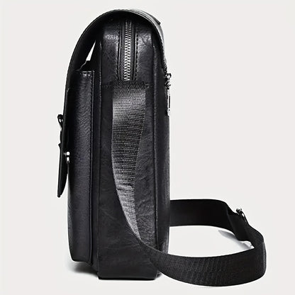 Spring & Summer Pu Leather Shoulder Messenger Bag, Casual Fashion Handbag Beauty Fashion