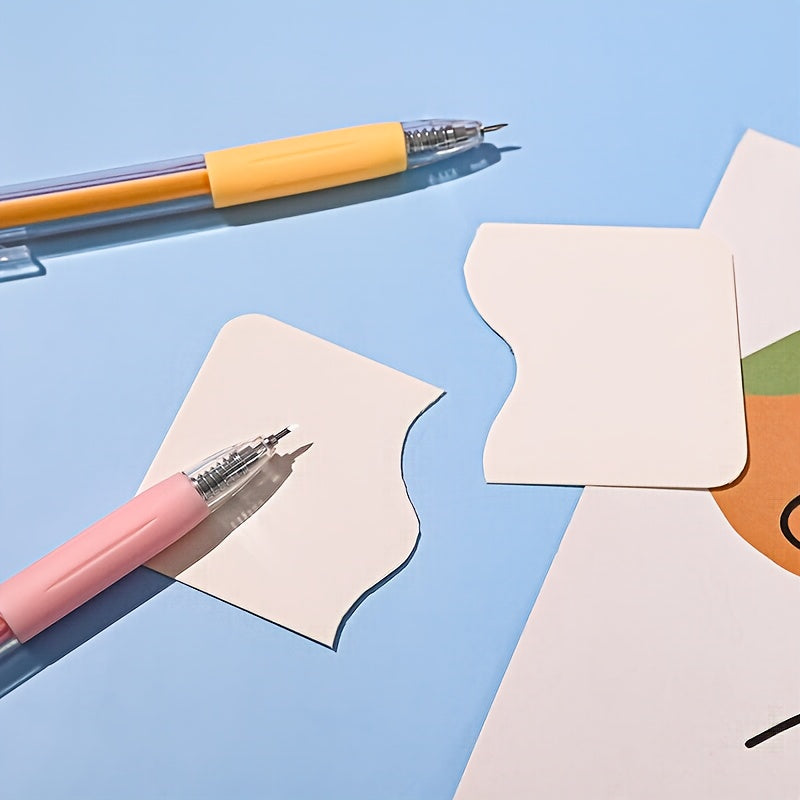 5pcs/set 6pcs/set Art Utility Knife Pen Knife Cut Stickers Scrapbooking Cutting Tool Express Box Knife School Supplies DIY Craft Supplies Beauty Fashion