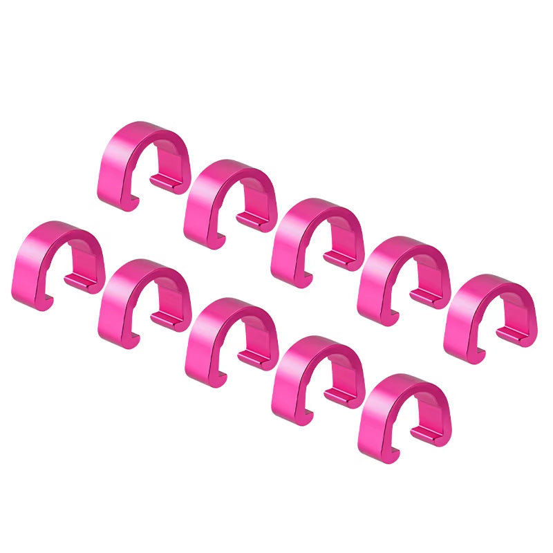 10Pcs MTB Bike Bicycle Frame U Buckle for Brake Cable Housing Hose Tube Shifter Cable Guides Button Fixed Tubing Clips