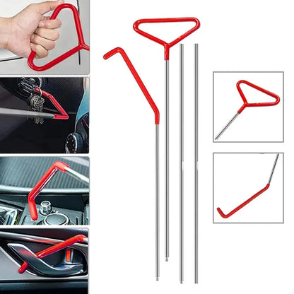 Car Wedge Pump Locksmith Thickened Door Repair Air Cushion Emergency Open Unlock Tool Kit with Long Reach Grabber