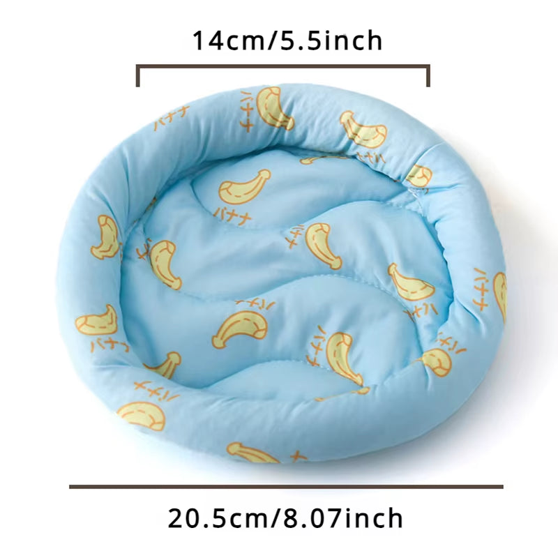 New Type of Small Pet Bed Nest Soft Warm Bed Guinea Pig Chinchilla Rabbit Bed Cage Nest House Breathable Cushion Sleeping Mat