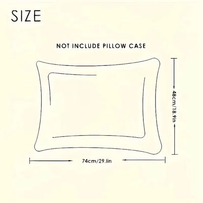 1PC 48X74Cm Hotel-Grade Specifically Designed for Cervical Spine Protection and Sleep Aid Home Use Dormitory Single Pillow Core