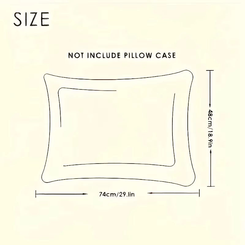 1Pc 48X74Cm 5-Star Hotel Specifically Designed for Cervical Spine Protection and Sleep Aid Home Use Dormitory Single Pillow Core