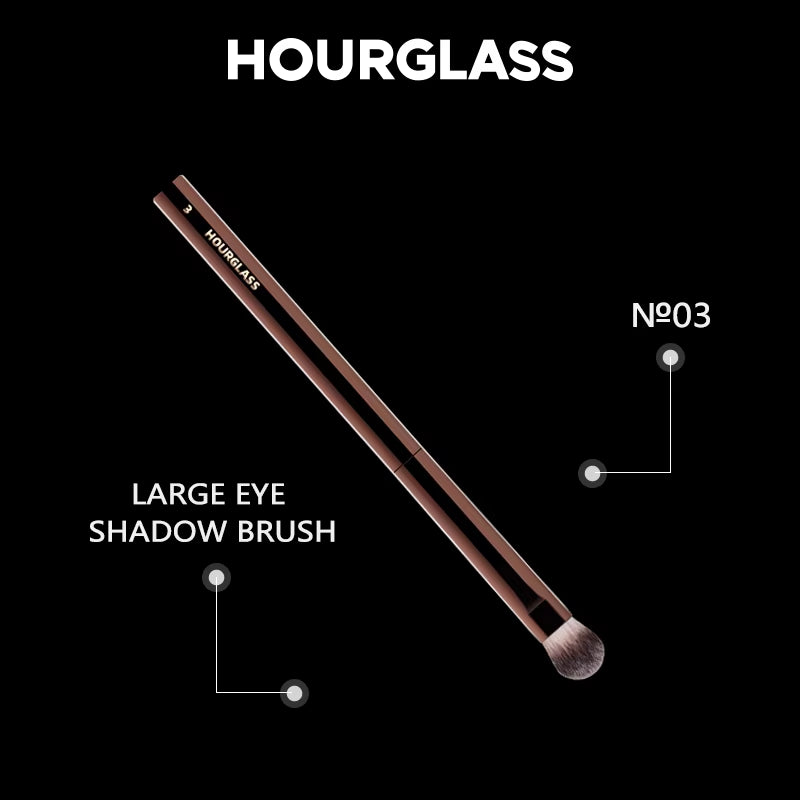 Makeup Brush -No.3 All over Shadow Brush Soft and Skin-Friendly Fiber Hair Fashion Design Single Eye Brush