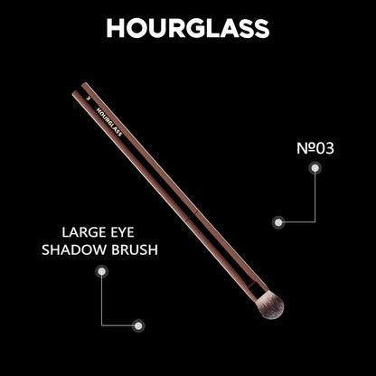 Makeup Brush -No.3 All over Shadow Brush Soft and Skin-Friendly Fiber Hair Fashion Design Single Eye Brush